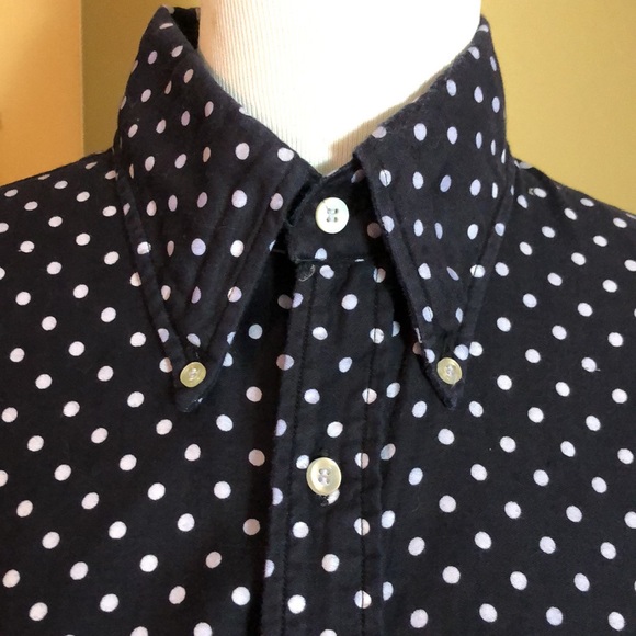 Vintage DINO Size Large Polka-Dot Made in USA 100% Cotton SUPER SOFT Classic - Picture 8 of 12